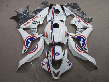 Cheapest 2007-2008 White R Honda CBR600RR Motorcycle Fairings Kits Canada