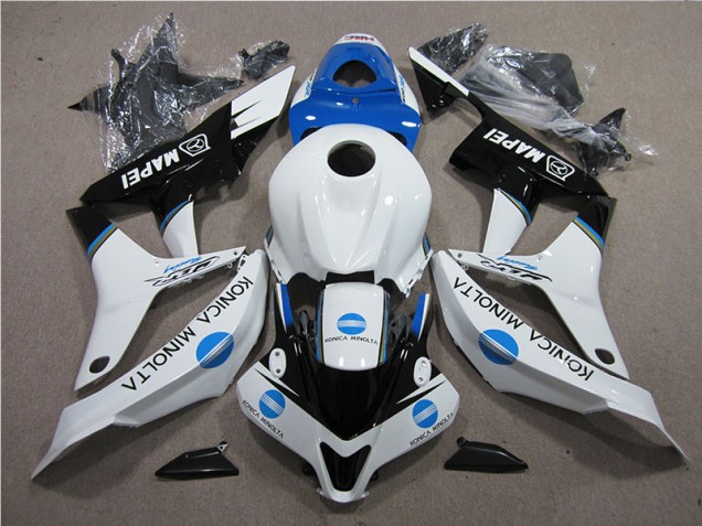 Cheapest 2007-2008 Blue White Black Konica Minolta MAPEI Honda CBR600RR Moto Fairings Canada