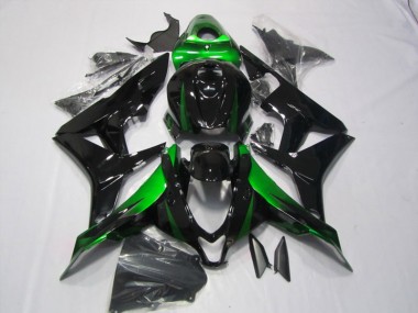 Cheapest 2007-2008 Black Green Honda CBR600RR Motorcycle Replacement Fairings Canada