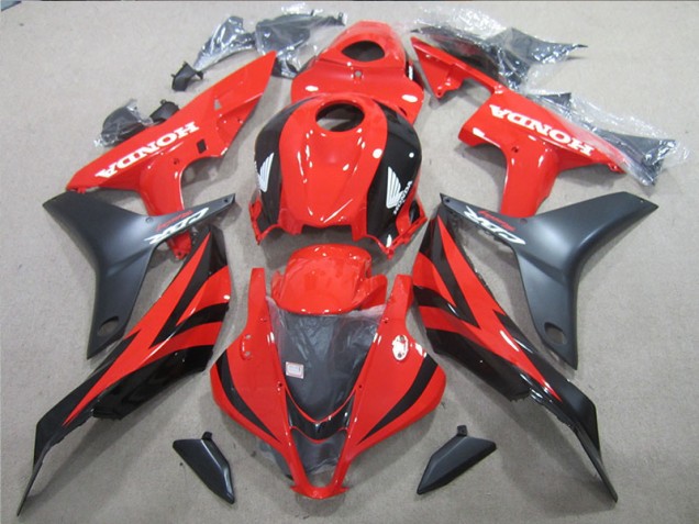 Cheapest 2007-2008 Black Red Honda CBR600RR Motorbike Fairings Canada