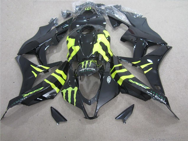 Cheapest 2007-2008 Black Green Monster Honda CBR600RR Motorcycle Fairing Kit Canada Cheapest 2007-2008 Black Green Monster Honda CBR600RR Motorcycle Fairing Kit Canada