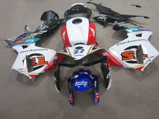 Cheapest 2007-2008 White Red Blue Honda CBR600RR Motorcycle Fairings Kit Canada Cheapest 2007-2008 White Red Blue Honda CBR600RR Motorcycle Fairings Kit Canada