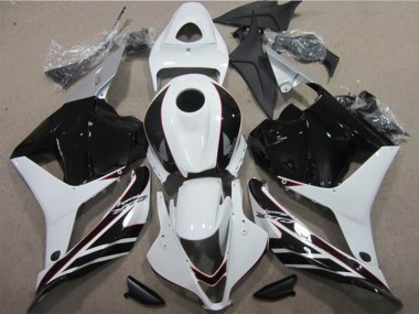 Cheapest 2009-2012 White Black Honda CBR600RR Motorcycle Fairings Kit Canada