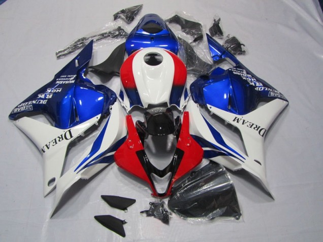 Cheapest 2009-2012 White Blue Red DREAM Honda CBR600RR Motorbike Fairings Canada Cheapest 2009-2012 White Blue Red DREAM Honda CBR600RR Motorbike Fairings Canada
