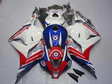 Cheapest 2009-2012 White Blue Red Honda CBR600RR Bike Fairings Canada