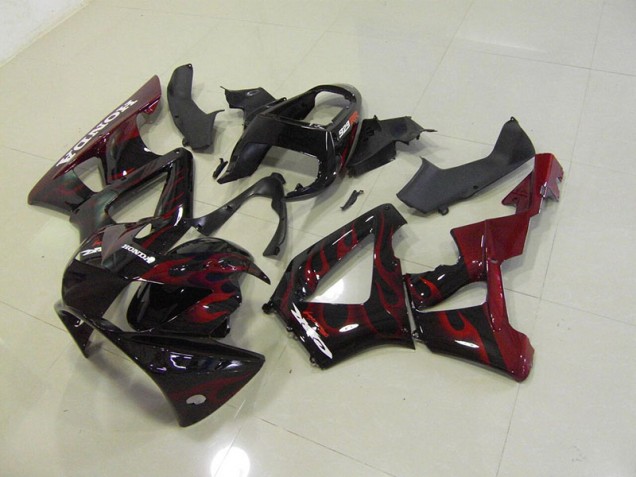 Cheapest 2000-2001 Black Red Flame Honda CBR900RR 929 Motorcylce Fairings Canada Cheapest 2000-2001 Black Red Flame Honda CBR900RR 929 Motorcylce Fairings Canada