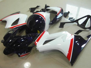 Cheapest 2002-2013 White Blue Honda VFR800 Replacement Motorcycle Fairings Canada