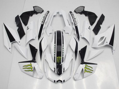 Cheapest 2007-2009 White Kawasaki Z1000 Moto Fairings Canada