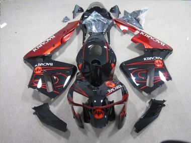 Cheapest 2003-2005 Black Red Racardi Kawasaki ZX10R Bike Fairing Canada