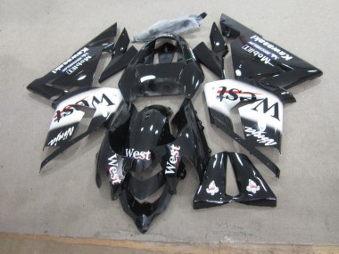 Cheapest 2003-2005 Black West Ninja Kawasaki ZX10R Motorbike Fairing Kits Canada