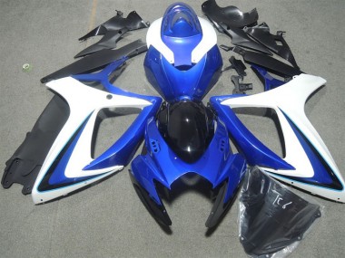 Cheapest 2006-2007 Blue White Kawasaki ZX10R Bike Fairings Canada