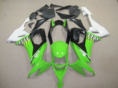 Cheapest 2008-2010 Black Green Ninja Kawasaki ZX10R Bike Fairings Canada
