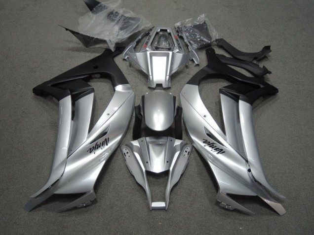 Cheapest 2011-2015 Silver Black Ninja Kawasaki ZX10R Motorcycle Replacement Fairings Canada Cheapest 2011-2015 Silver Black Ninja Kawasaki ZX10R Motorcycle Replacement Fairings Canada