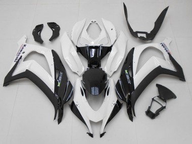 Cheapest 2016-2019 White Black Kawasaki ZX10R Motorcycle Fairing Canada