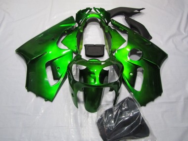 Cheapest 2000-2001 Green Kawasaki ZX12R Motorcycle Fairings Kit Canada