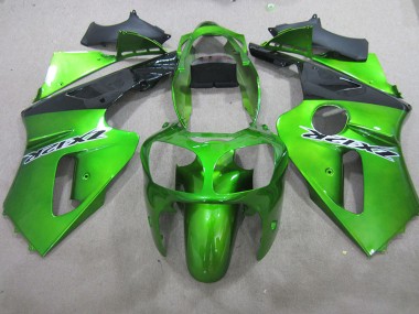 Cheapest 2000-2001 Green Kawasaki ZX12R Motorbike Fairings Canada
