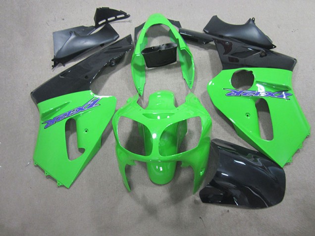 Cheapest 2000-2001 Green Kawasaki ZX12R Motorcycle Fairing Kits Canada Cheapest 2000-2001 Green Kawasaki ZX12R Motorcycle Fairing Kits Canada