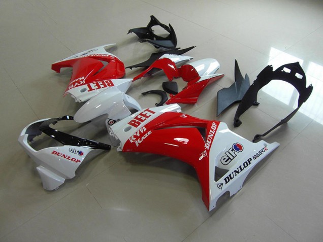 Cheapest 2008-2012 Red White BEET Kawasaki ZX250R Motor Fairings Canada