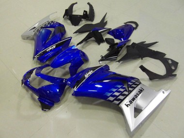 Cheapest 2008-2012 Blue Kawasaki ZX250R Motorcycle Fairings Canada