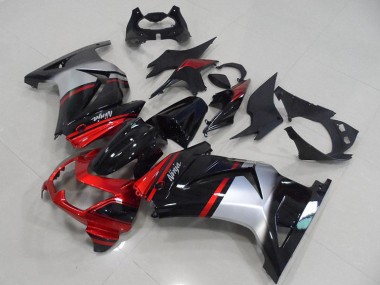 Cheapest 2008-2012 Black Orange Kawasaki ZX250R Motorbike Fairings Canada