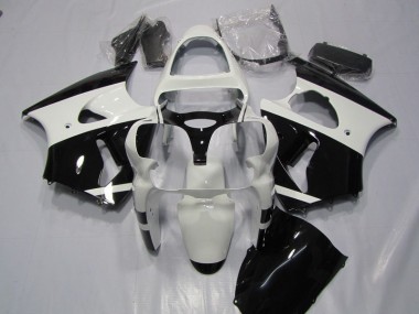 Cheapest 2000-2002 White Black Kawasaki ZX6R Bike Fairings Canada