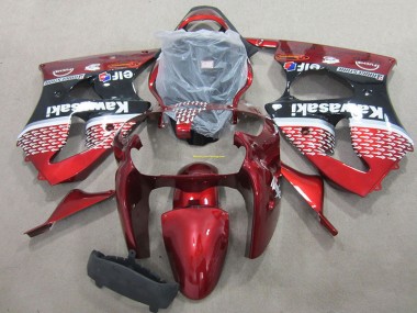Cheapest 2000-2002 Red Kawasaki ZX6R Bike Fairing Canada
