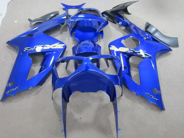 Cheapest 2003-2004 Blue 636 Kawasaki ZX6R Motorcycle Fairing Kits Canada Cheapest 2003-2004 Blue 636 Kawasaki ZX6R Motorcycle Fairing Kits Canada