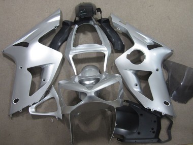 Cheapest 2003-2004 Silver Kawasaki ZX6R Motorcycle Fairings Kit Canada