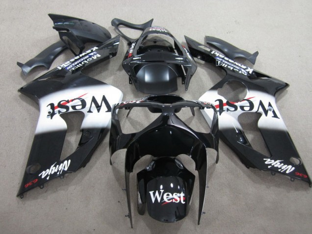 Cheapest 2003-2004 Black West Ninja 636 Kawasaki ZX6R Motorcylce Fairings Canada Cheapest 2003-2004 Black West Ninja 636 Kawasaki ZX6R Motorcylce Fairings Canada