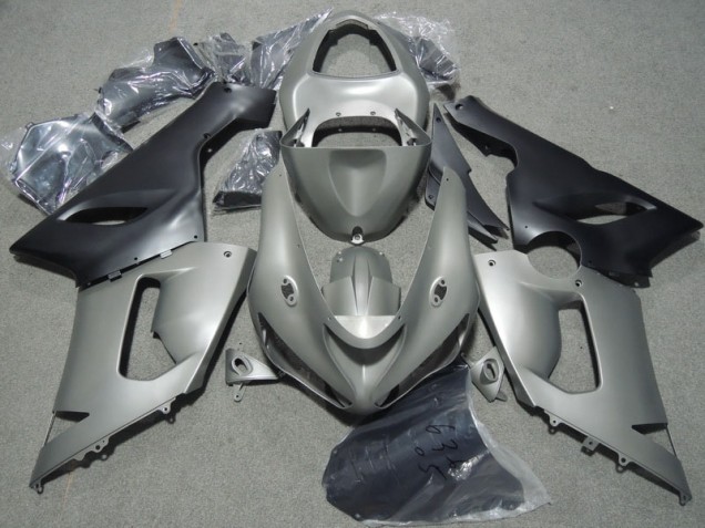Cheapest 2005-2006 Grey Black Kawasaki ZX6R Motorcycle Bodywork Canada