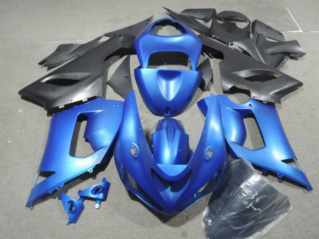 Cheapest 2005-2006 Blue Kawasaki ZX6R Motorbike Fairing Kits Canada