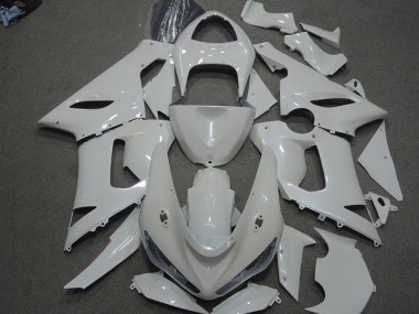 Cheapest 2005-2006 White Kawasaki ZX6R Motorcycle Fairings Kit Canada