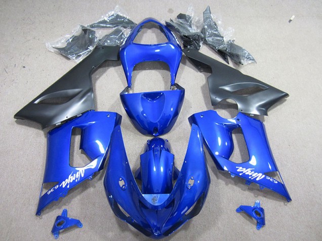 Cheapest 2005-2006 Blue White Ninja 636 Kawasaki ZX6R Motorcyle Fairings Canada Cheapest 2005-2006 Blue White Ninja 636 Kawasaki ZX6R Motorcyle Fairings Canada