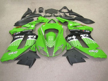 Cheapest 2007-2008 Green Touch 4 Kawasaki ZX6R Motorcycle Fairing Kits Canada