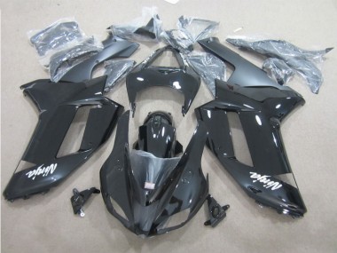 Cheapest 2007-2008 Black White Kawasaki ZX6R Motor Bike Fairings Canada