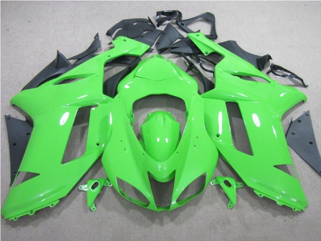 Cheapest 2007-2008 Green Kawasaki ZX6R Replacement Motorcycle Fairings Canada Cheapest 2007-2008 Green Kawasaki ZX6R Replacement Motorcycle Fairings Canada