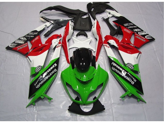 Cheapest 2009-2012 Green Red Kawasaki ZX6R Motorcylce Fairings Canada