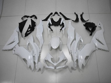 Cheapest 2019-2023 White Kawasaki ZX6R Motorcycle Replacement Fairings Canada