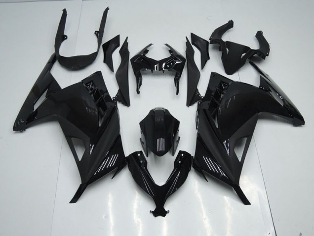 Cheapest 2013-2016 Black Kawasaki ZX300R Motorcycle Bodywork Canada Cheapest 2013-2016 Black Kawasaki ZX300R Motorcycle Bodywork Canada