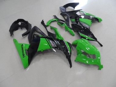Cheapest 2013-2016 Black Green Kawasaki ZX300R Motorcycle Replacement Fairings Canada