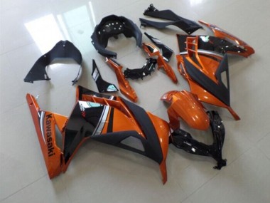Cheapest 2013-2016 Black Orange Kawasaki ZX300R Motor Fairings Canada