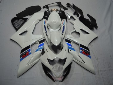 Cheapest 2005-2006 White Blue Suzuki GSXR1000 Motorcycle Fairing Kits Canada