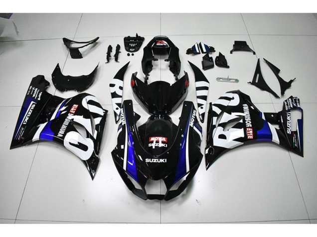 Cheapest 2017-2021 Black White Motul Suzuki GSXR1000 Motorcycle Fairings Kits Canada Cheapest 2017-2021 Black White Motul Suzuki GSXR1000 Motorcycle Fairings Kits Canada