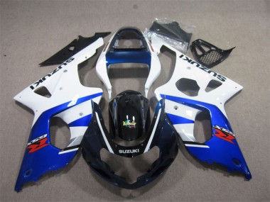 Cheapest 2000-2002 Blue White Suzuki GSXR1000 Motorbike Fairings Canada