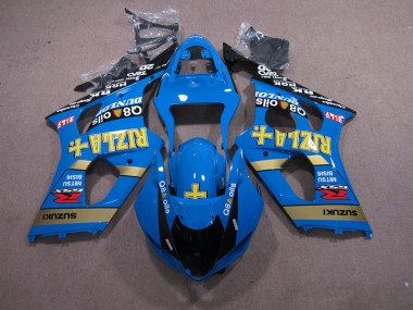 Cheapest 2003-2004 Blue Rizla Q8 oils Suzuki GSXR1000 Motorcycle Fairing Canada