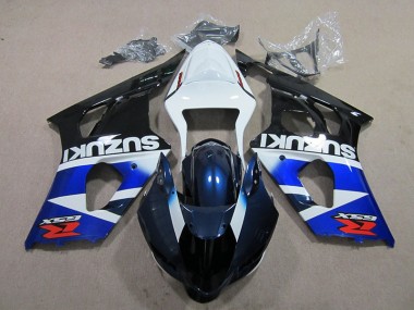 Cheapest 2003-2004 Blue White Decal Suzuki GSXR1000 Bike Fairings Canada