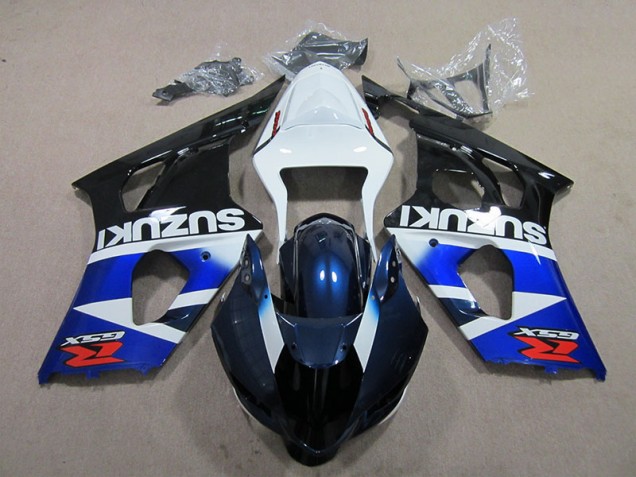 Cheapest 2003-2004 Blue White Decal Suzuki GSXR1000 Bike Fairings Canada Cheapest 2003-2004 Blue White Decal Suzuki GSXR1000 Bike Fairings Canada