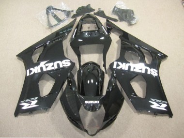 Cheapest 2003-2004 Black White Decal Suzuki GSXR1000 Motor Bike Fairings Canada