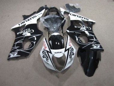 Cheapest 2003-2004 Black White Corona Extra Motul Suzuki GSXR1000 Motorcycle Fairings Kits Canada