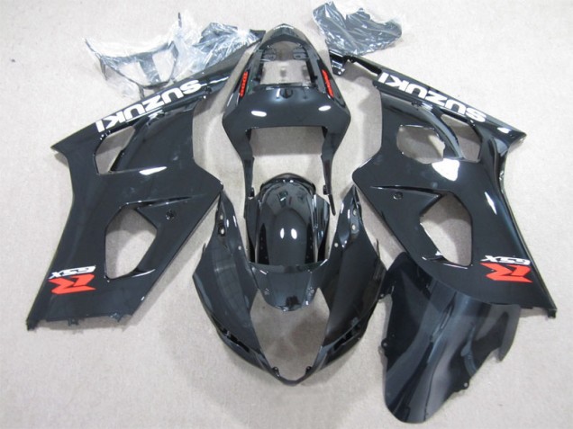 Cheapest 2003-2004 Black Suzuki GSXR1000 Moto Fairings Canada Cheapest 2003-2004 Black Suzuki GSXR1000 Moto Fairings Canada